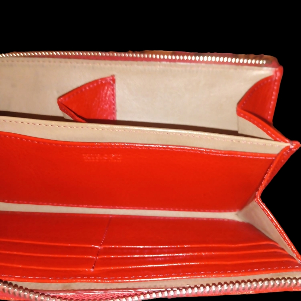 Authentic Red Leather Hirofu Wallet - image 6